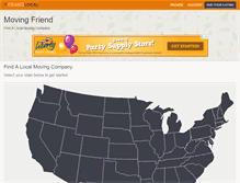 Tablet Screenshot of movingfriend.com